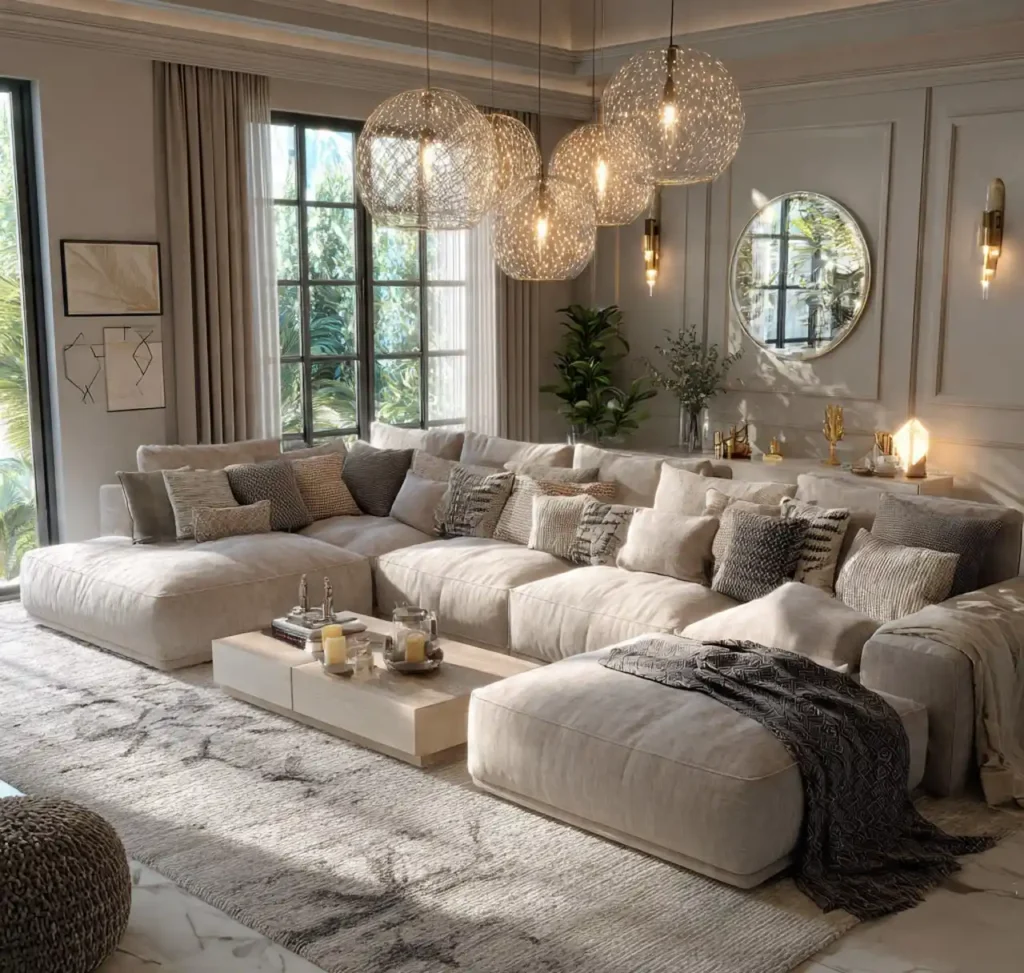 1-Cozy Large Living Room Ideas