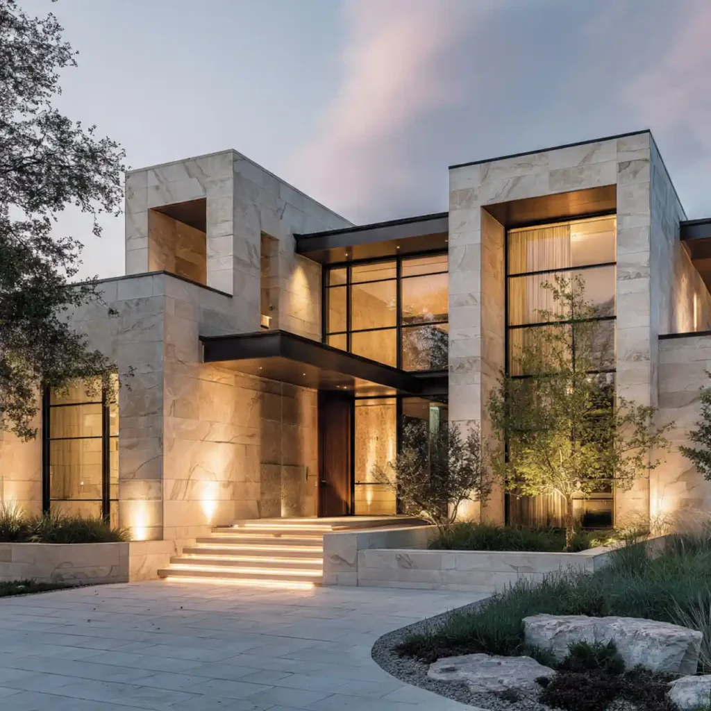 1-European Villa Exterior Ideas