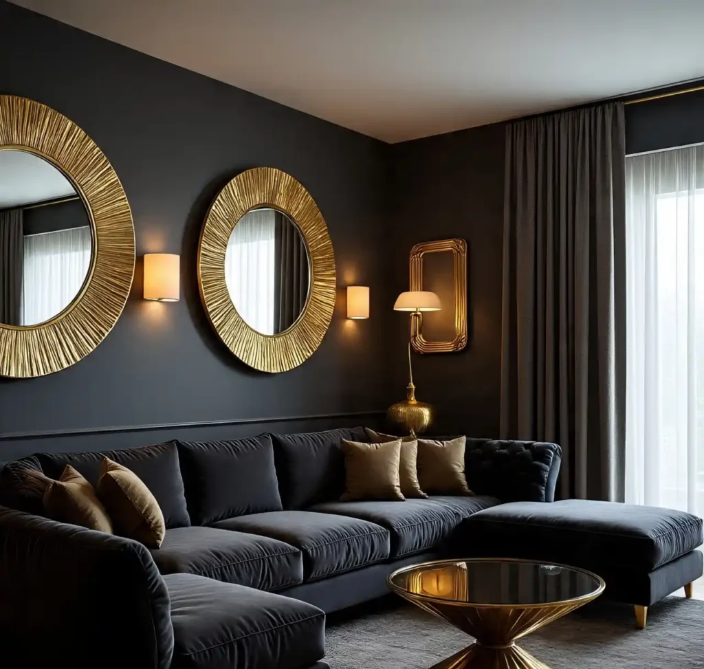 1-Moody Living Room Ideas