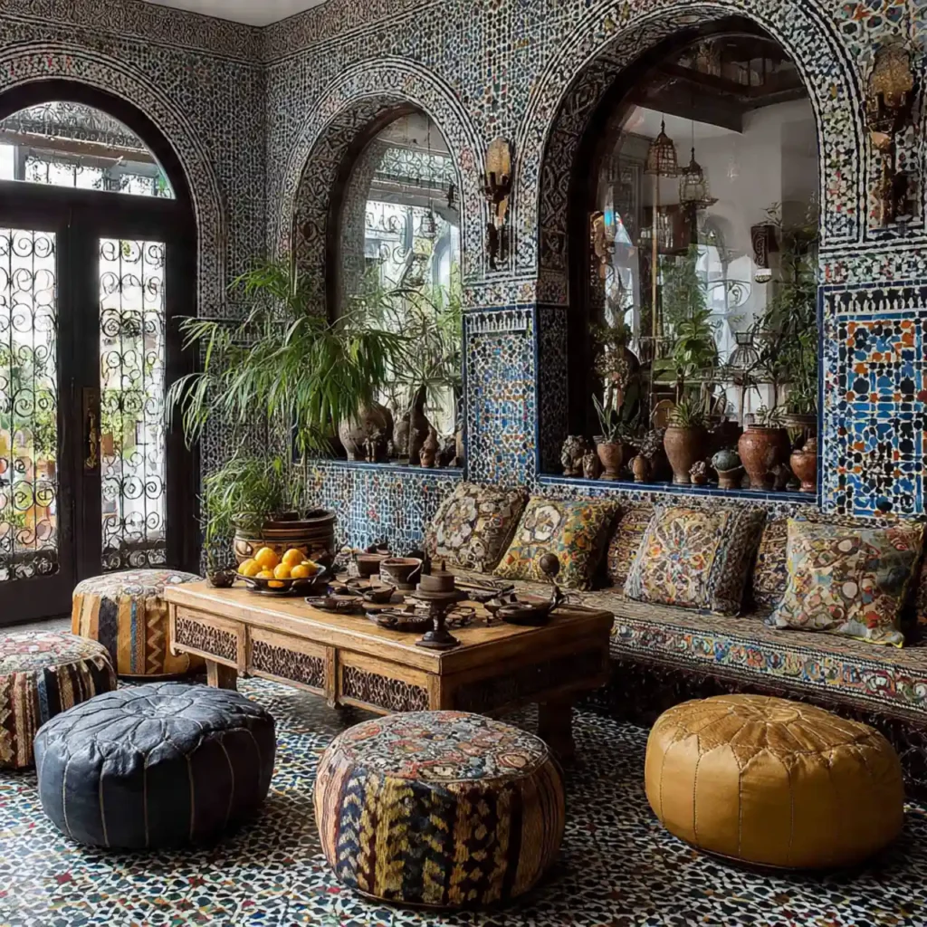 1-Moroccan Riad Interior Design Ideas