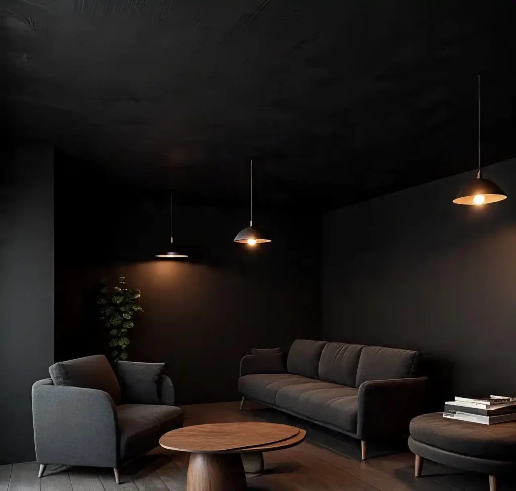 10-Moody Living Room Idea