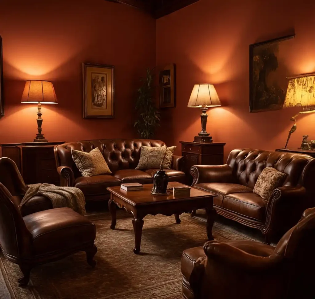 11-Moody Living Room Idea