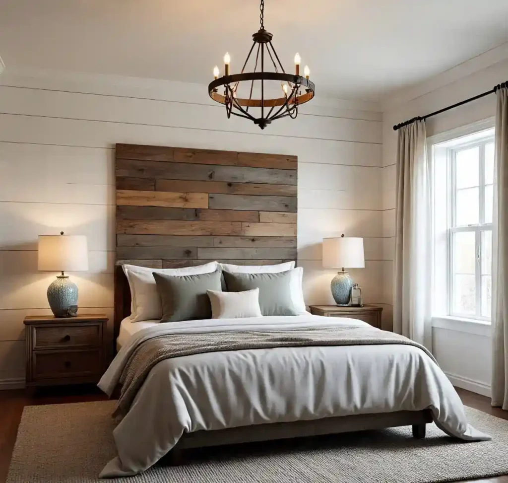 13-Cozy Farmhouse Bedroom Idea