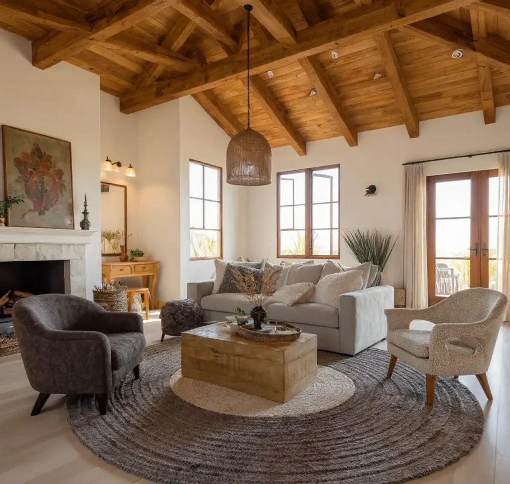 13-Cozy Large Living Room Idea