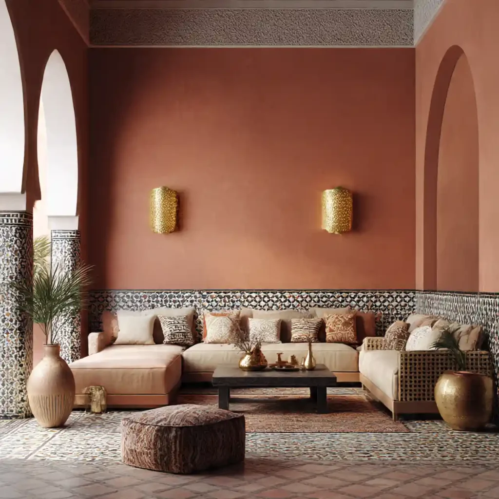 14-Moroccan Riad Interior Design Idea
