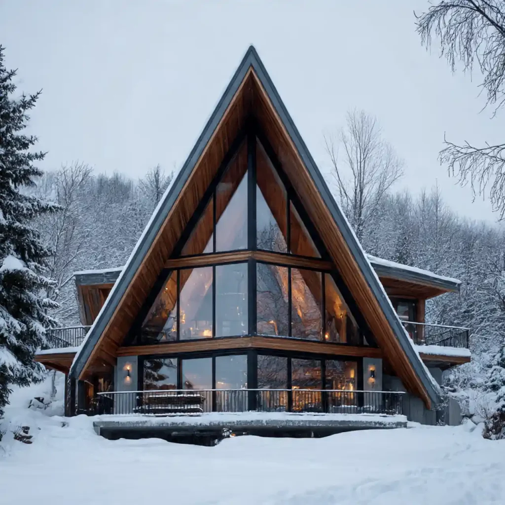 14-Swiss Chalet Exterior Design Idea