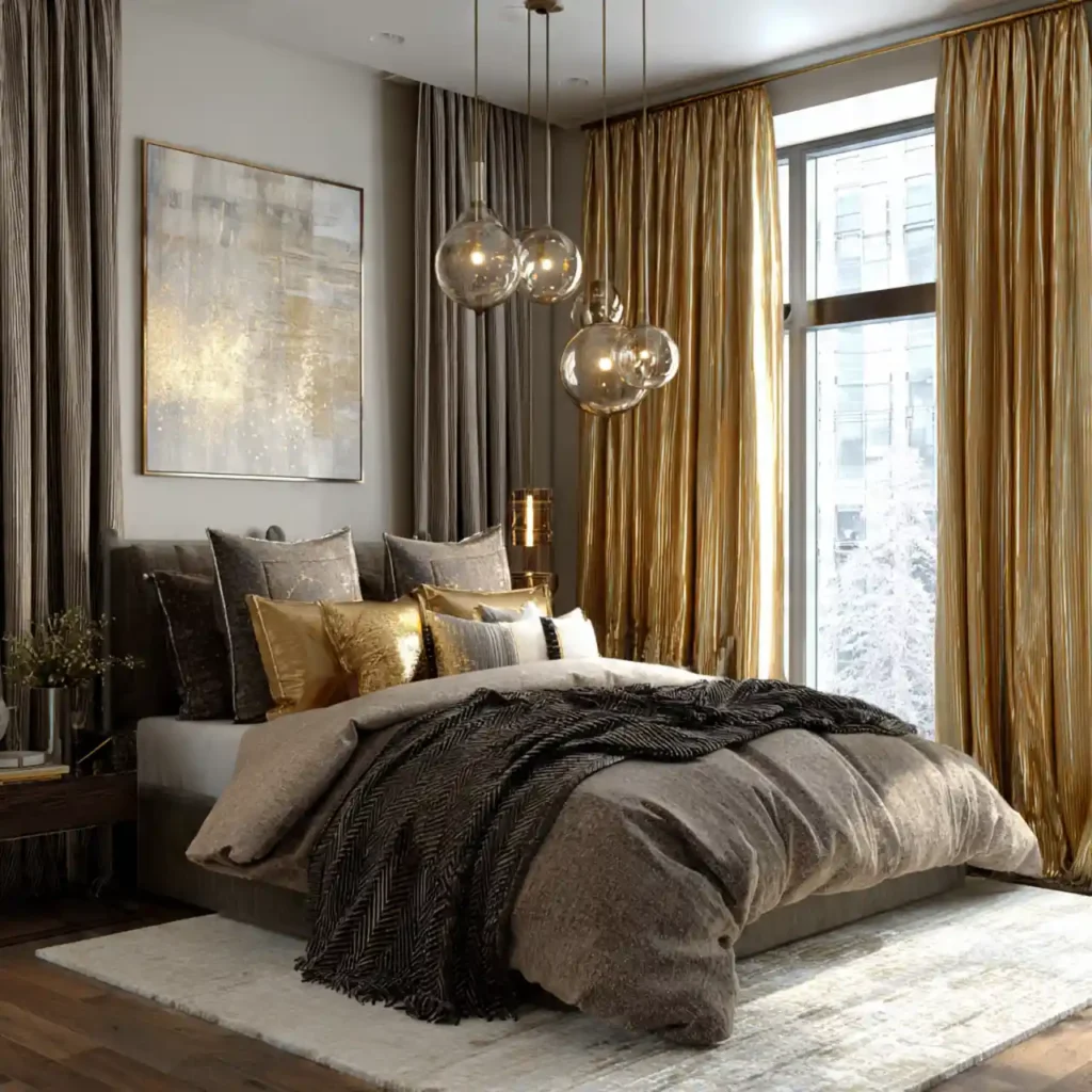 15 Glamorous Bedroom Designs