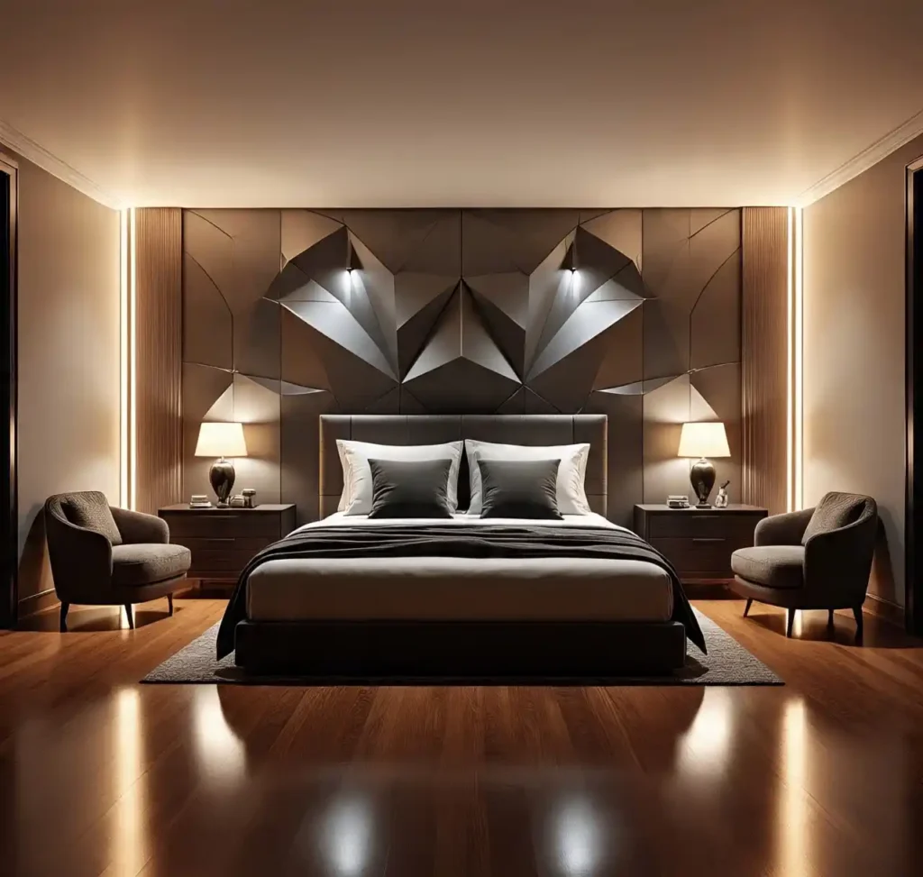 17-Modern Master Bedroom Idea