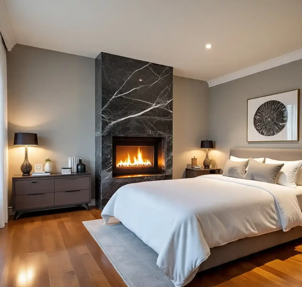 18-Modern Master Bedroom Idea