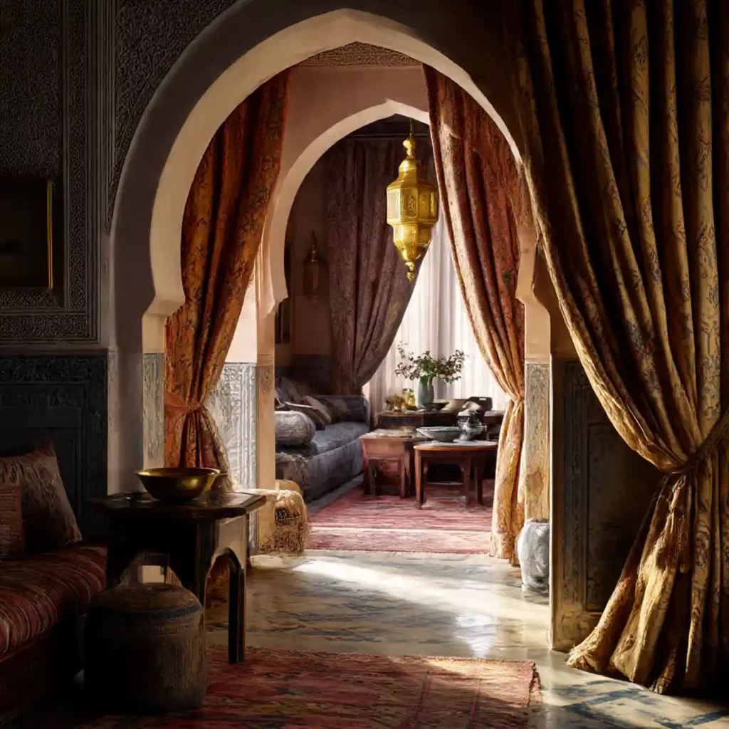 2-Moroccan Riad Interior Design Idea