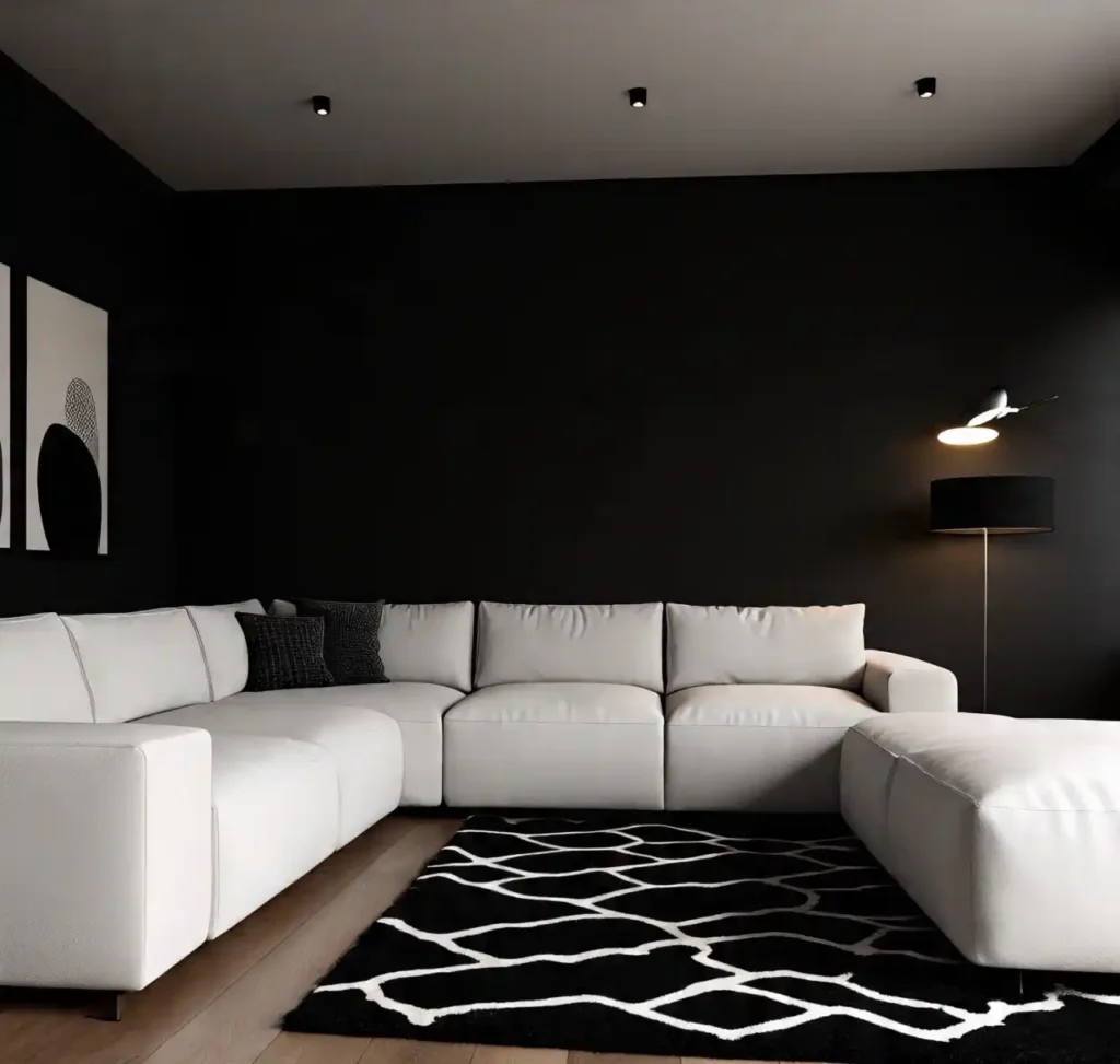 22-Moody Living Room Idea