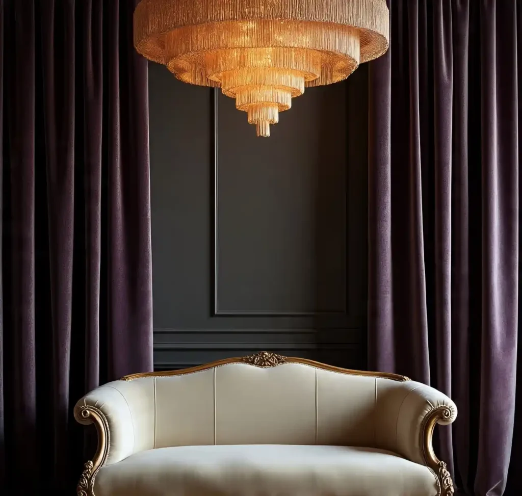 23-Moody Living Room Idea