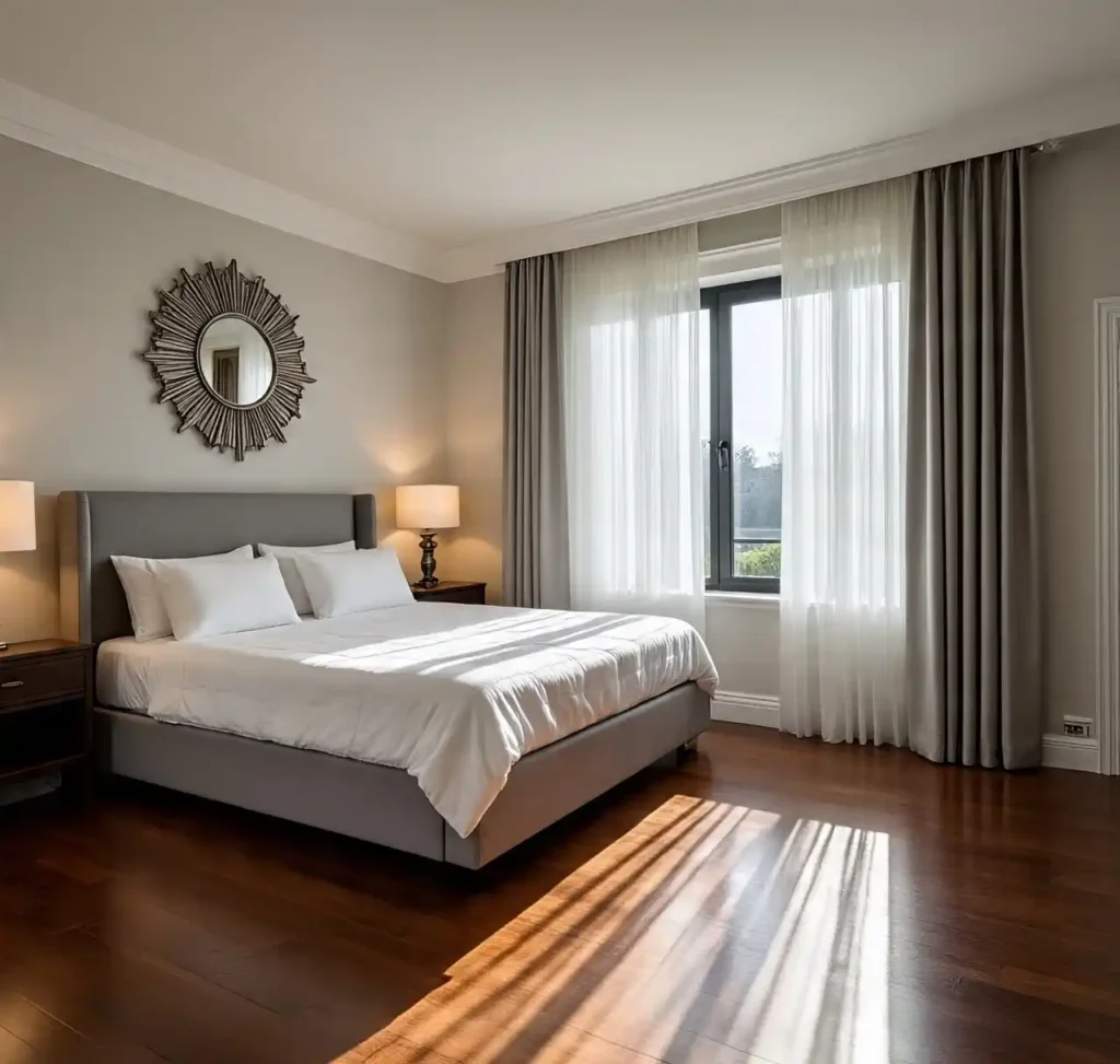 3-Modern Master Bedroom Idea