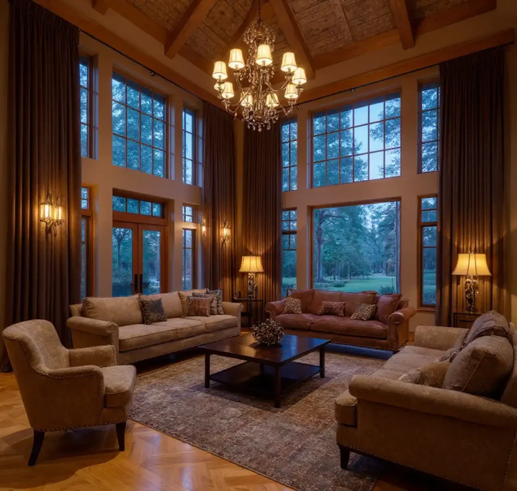 4-Cozy Large Living Room Idea