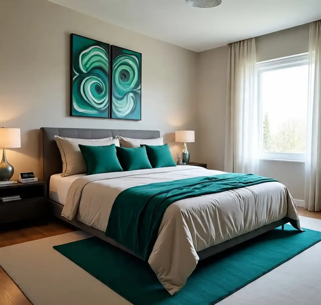 4-Modern Master Bedroom Idea