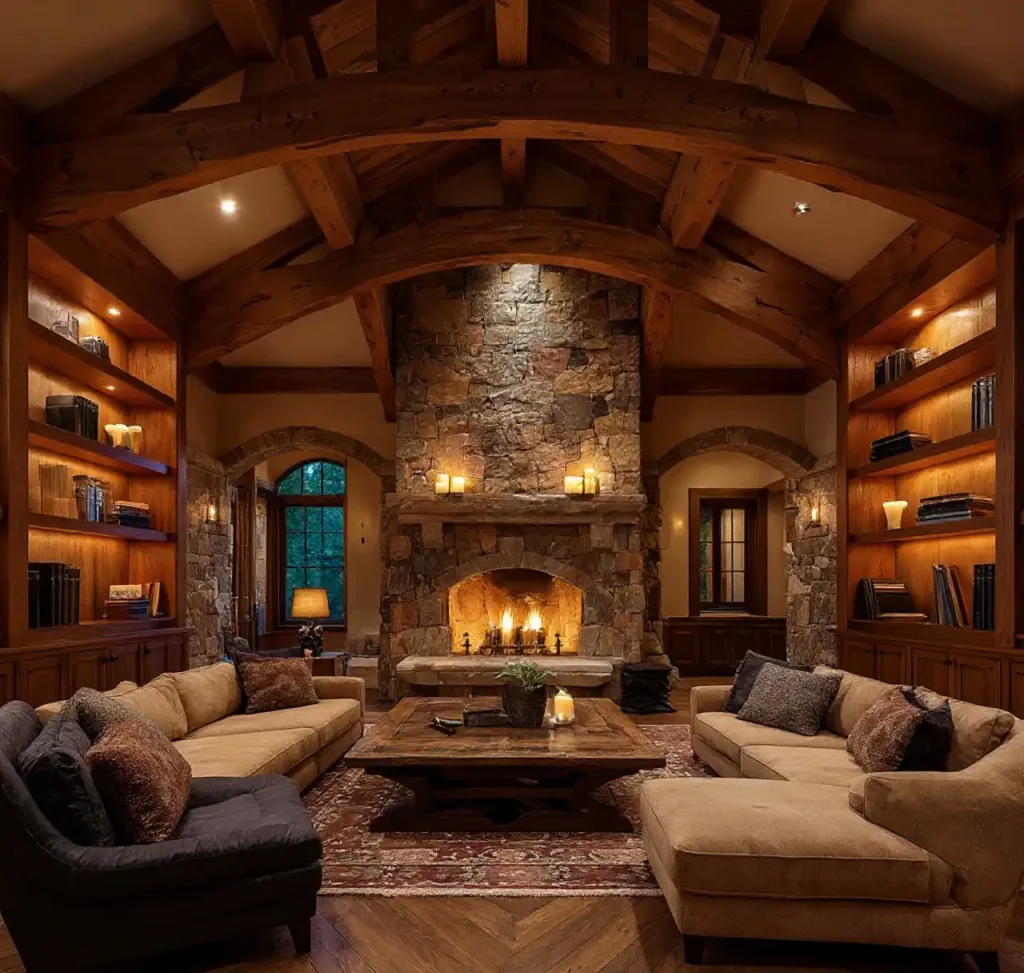 5-Cozy Large Living Room Idea