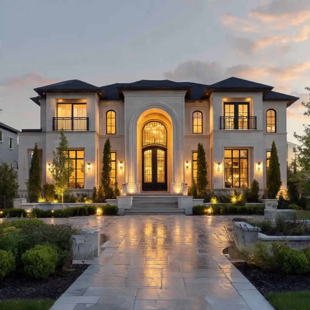 5-European Villa Exterior Idea