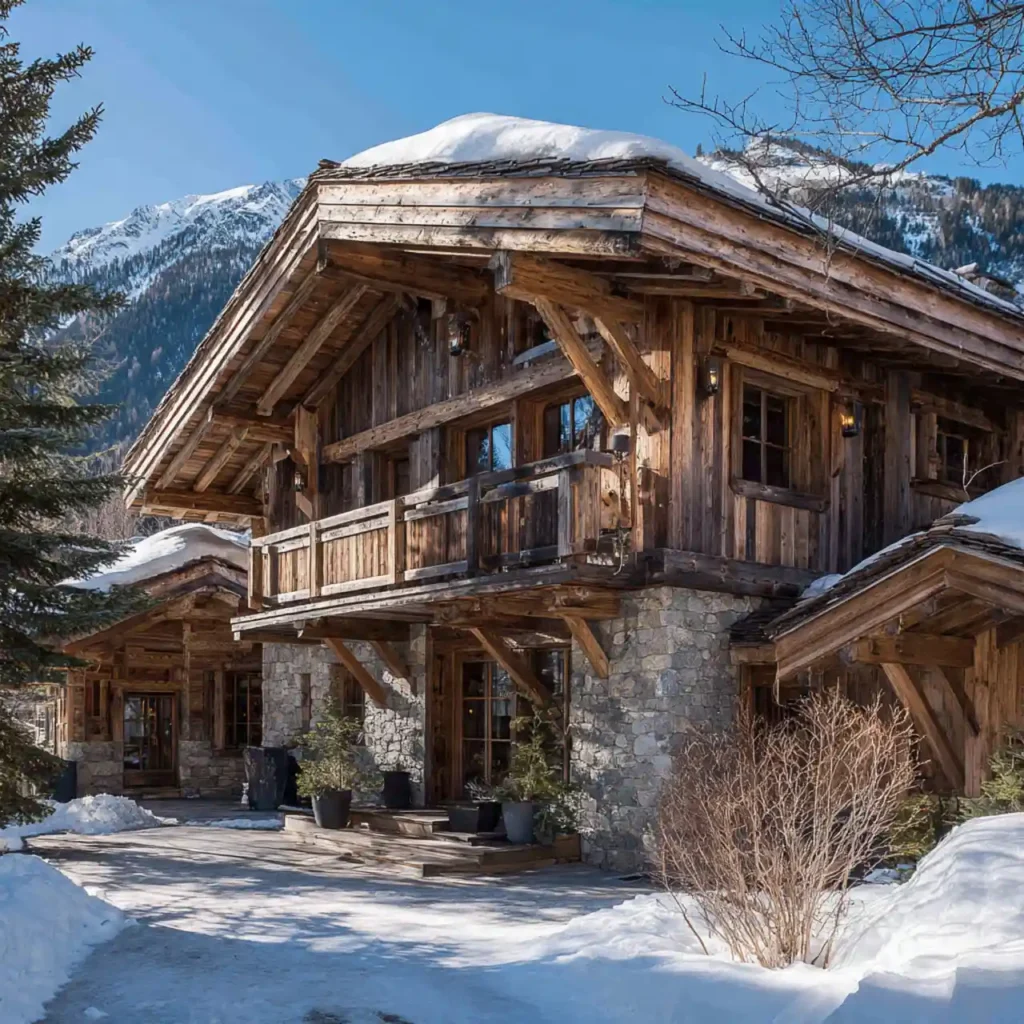 5-Swiss Chalet Exterior Design Idea