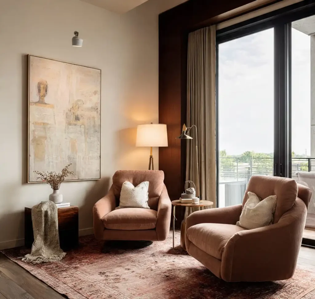 6-Cozy Large Living Room Idea