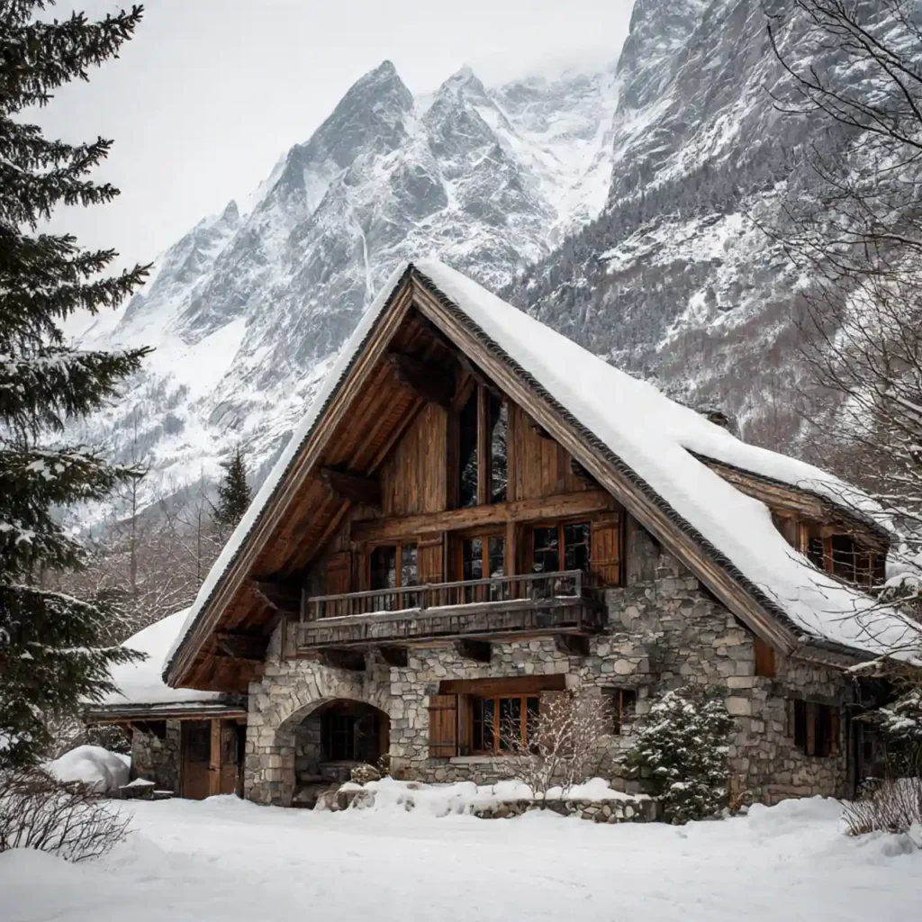 6-Swiss Chalet Exterior Design Idea