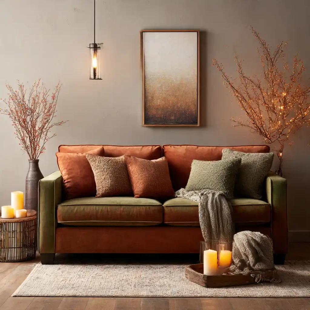 6-Winter Living Room Sofa Idea