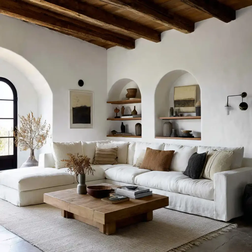 7-Japanese Zen Living Room Idea