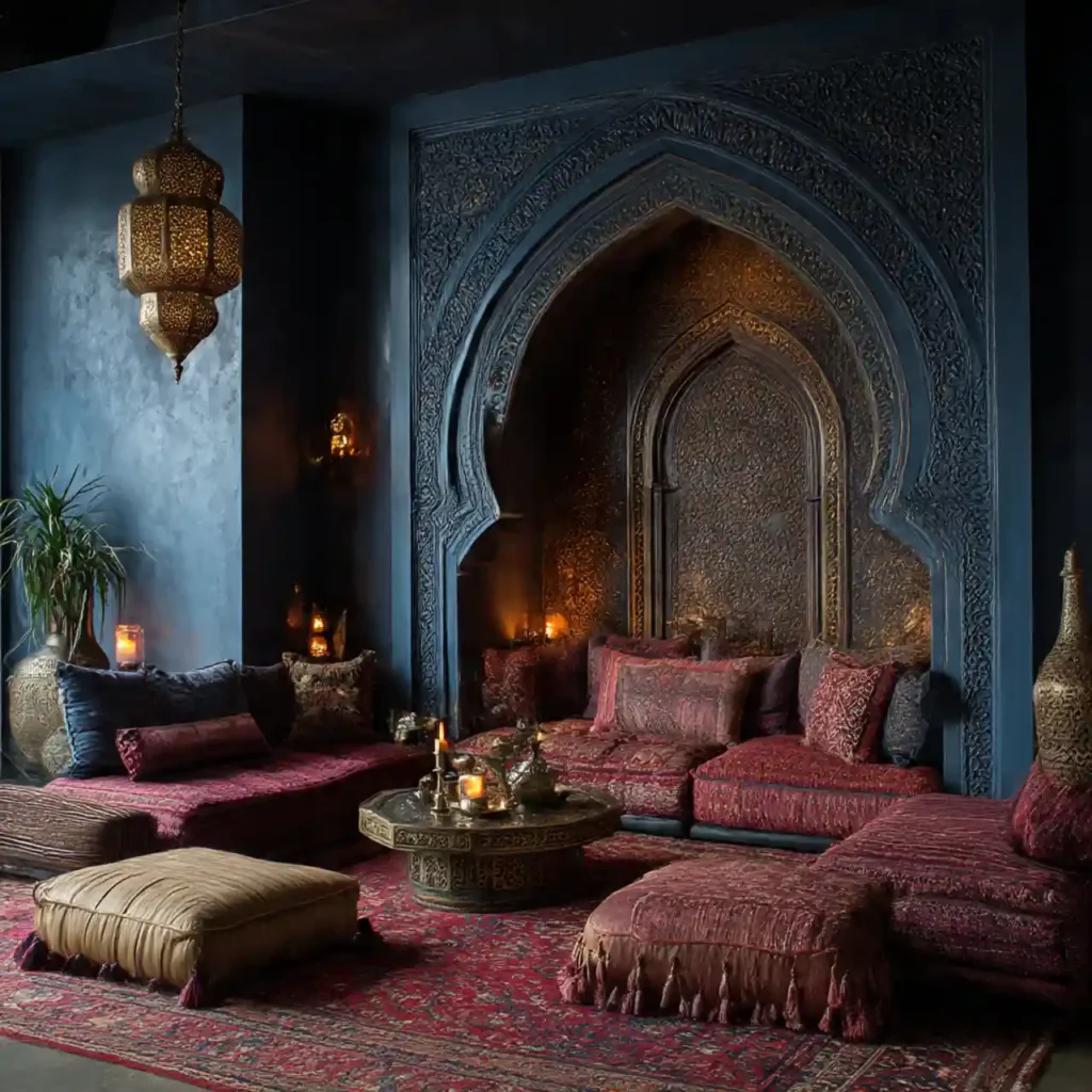 7-Moroccan Riad Interior Design Idea