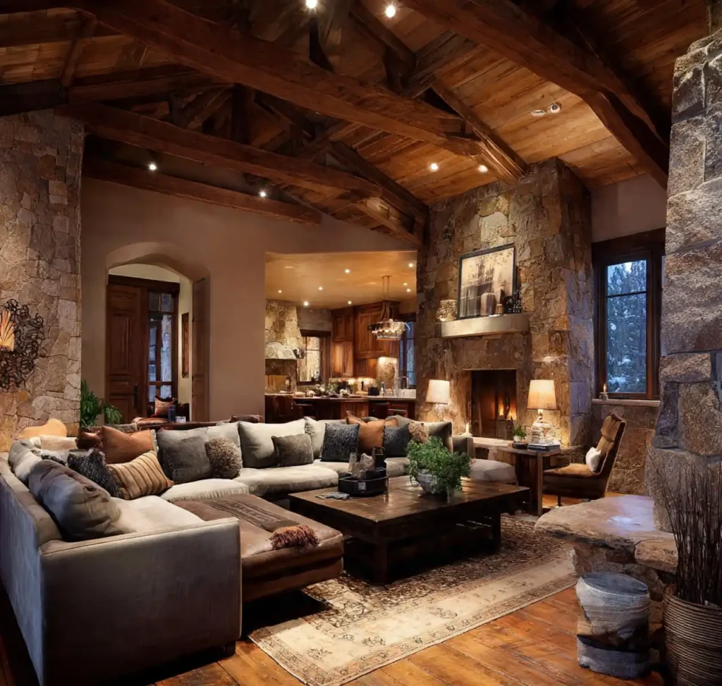 8-Cozy Large Living Room Idea