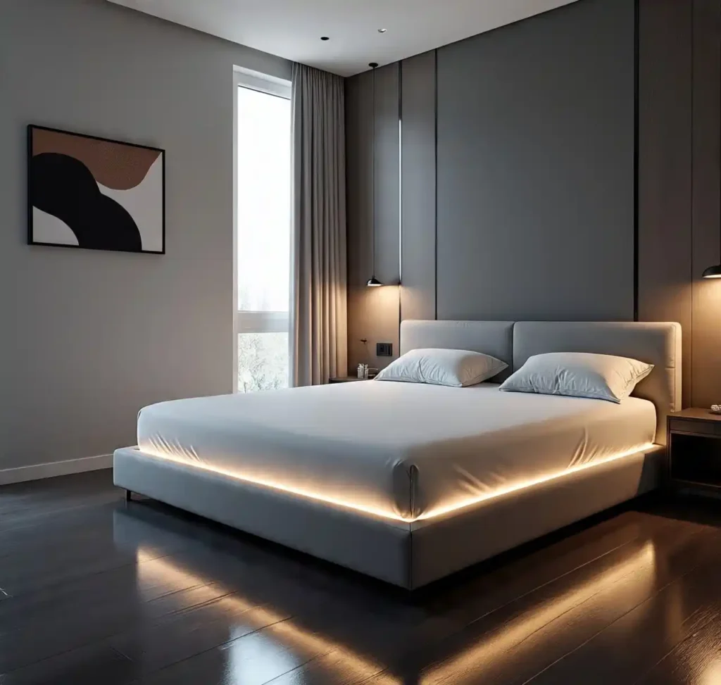 8-Modern Master Bedroom Idea