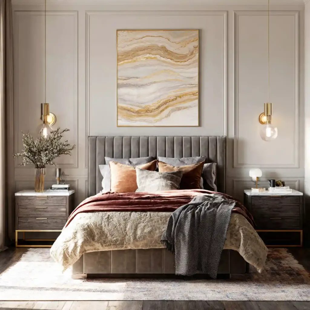 9 Glamorous Bedroom Designs