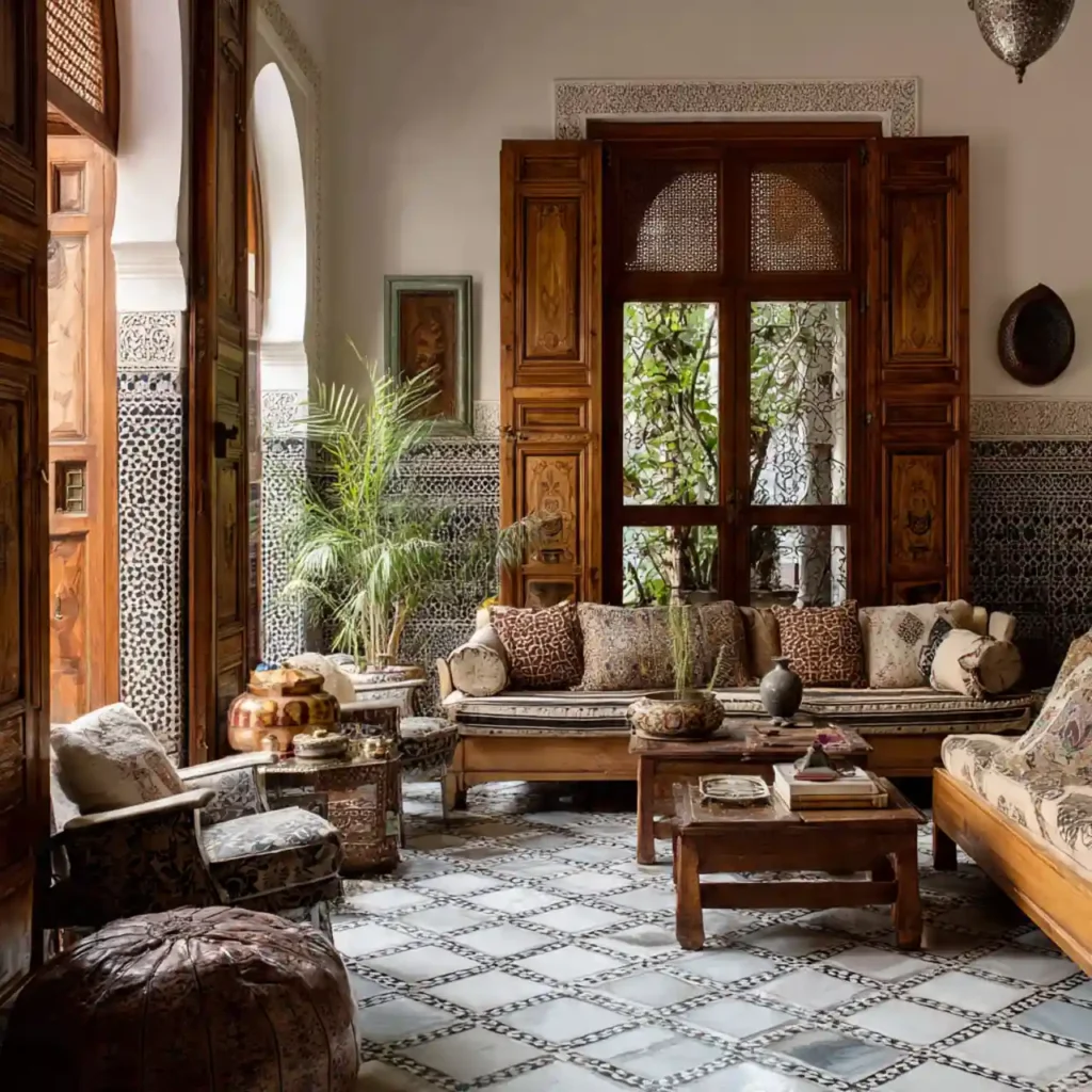 9-Moroccan Riad Interior Design Idea