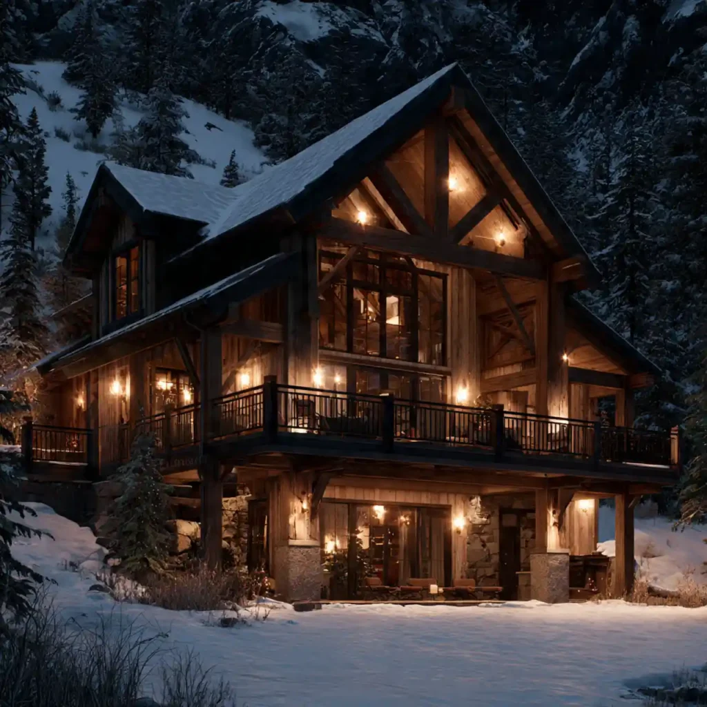 9-Swiss Chalet Exterior Design Idea
