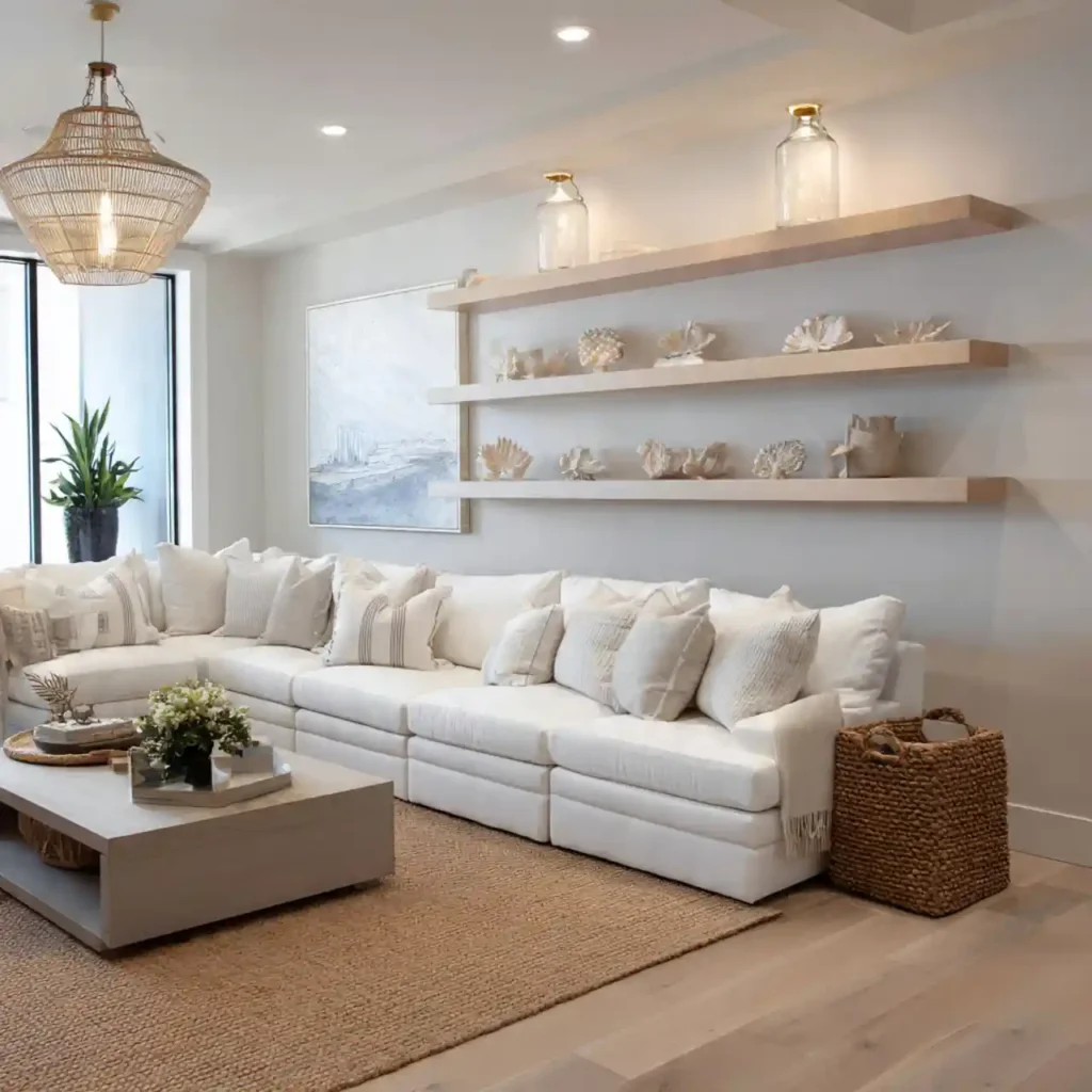 11 Coastal Mist Living Room Idea