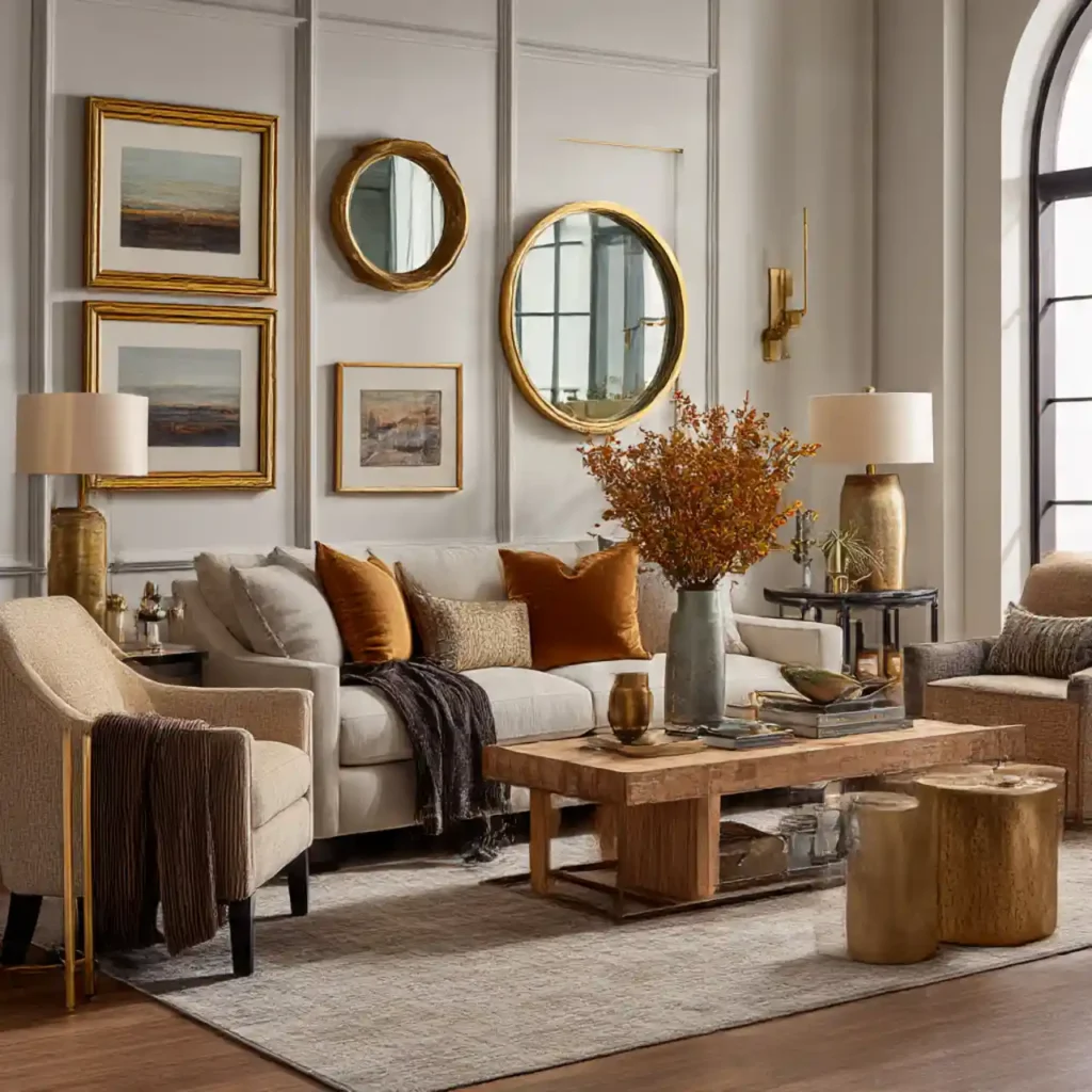 11 Modern Eclectic Living Room Idea