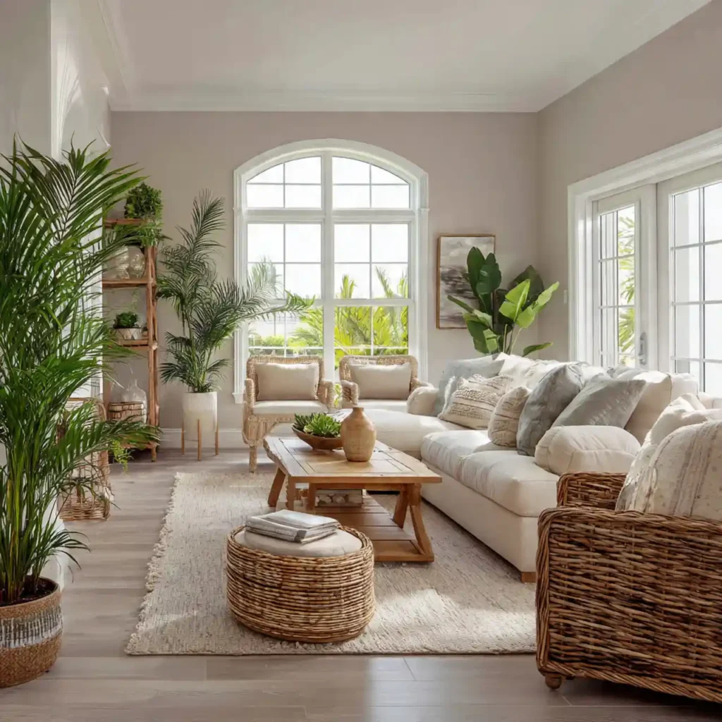 12 Coastal Mist Living Room Idea