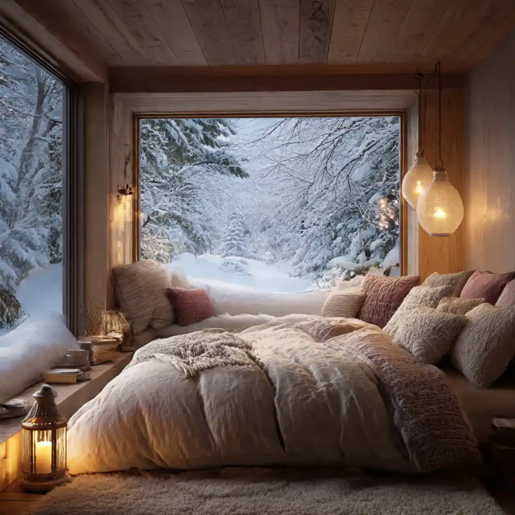 12 Cottagecore Winter Bedroom Idea