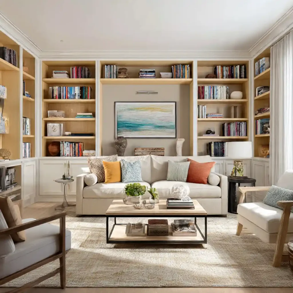 12 Modern Eclectic Living Room Idea