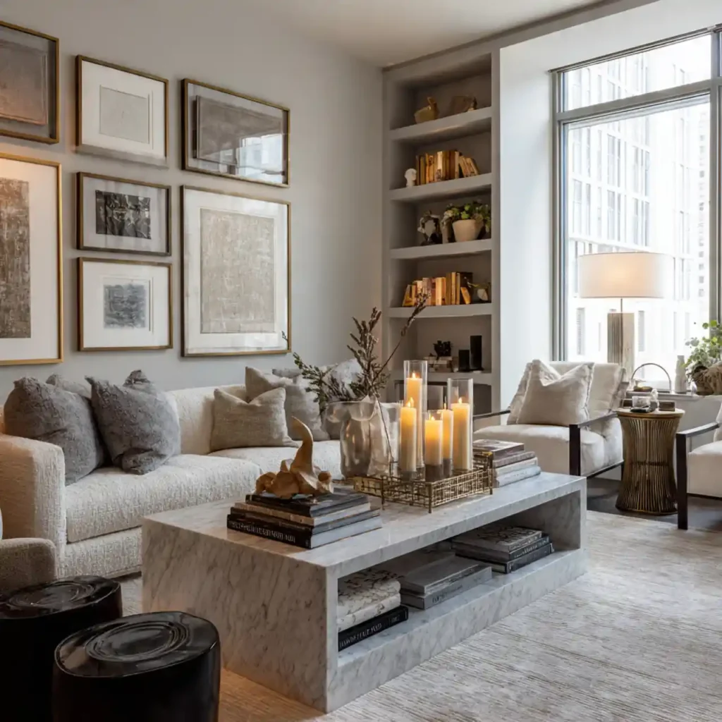 13 Urban Luxe Living idea