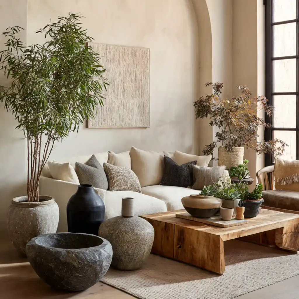 14 Botanical Sanctuary Living Room Idea