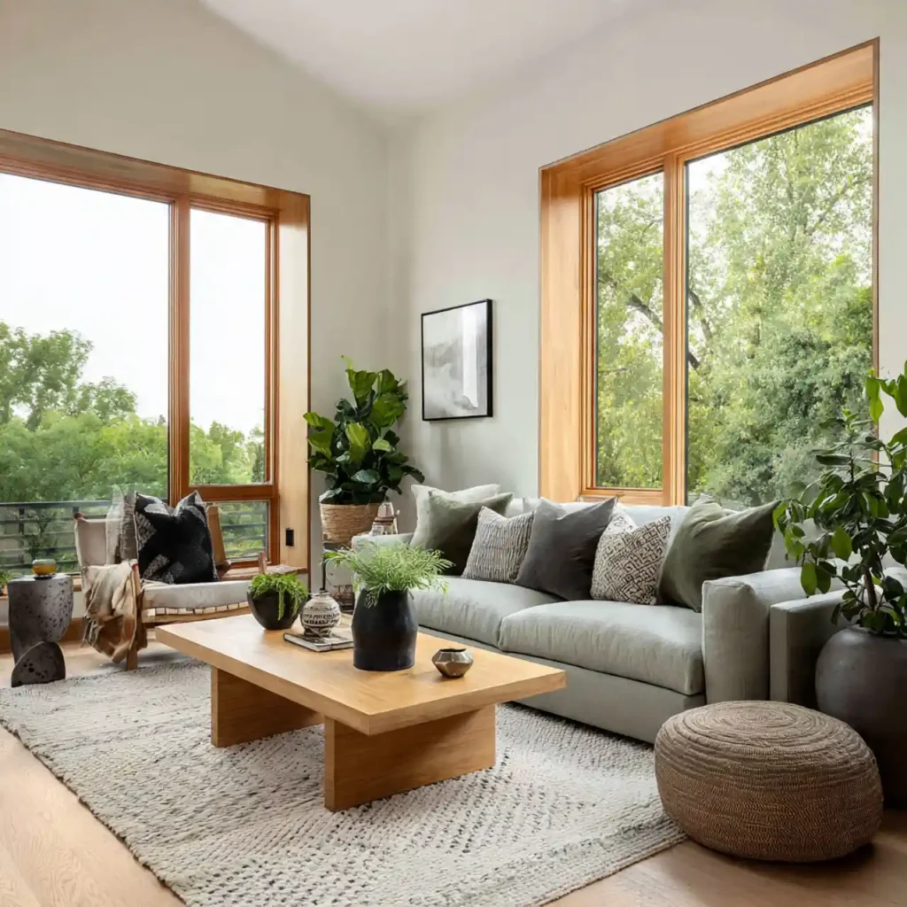 15 Botanical Sanctuary Living Room Idea