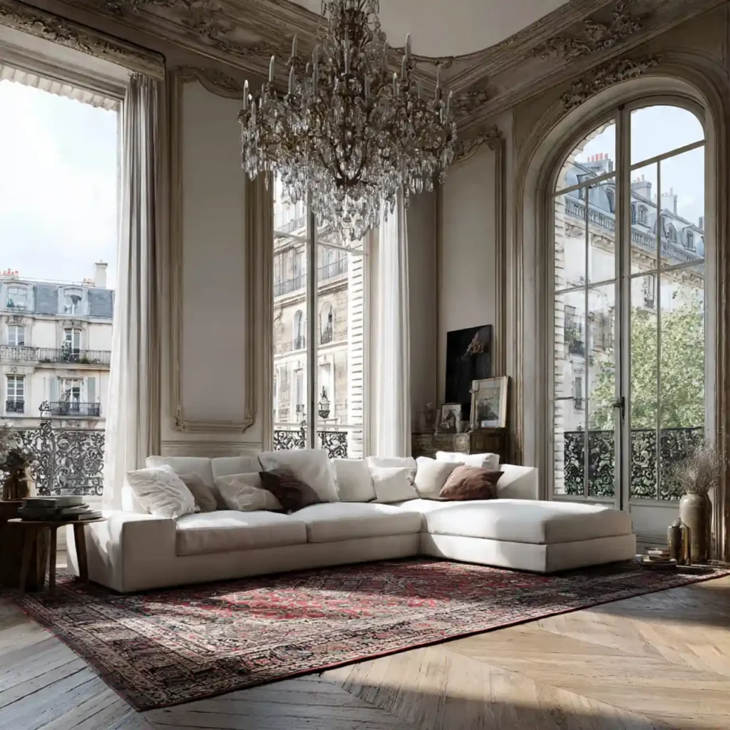 15-Parisian Apartment Interior Design Idea