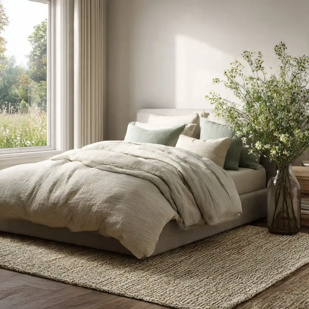 16 Serene Meadow-Inspired Bedroom Idea