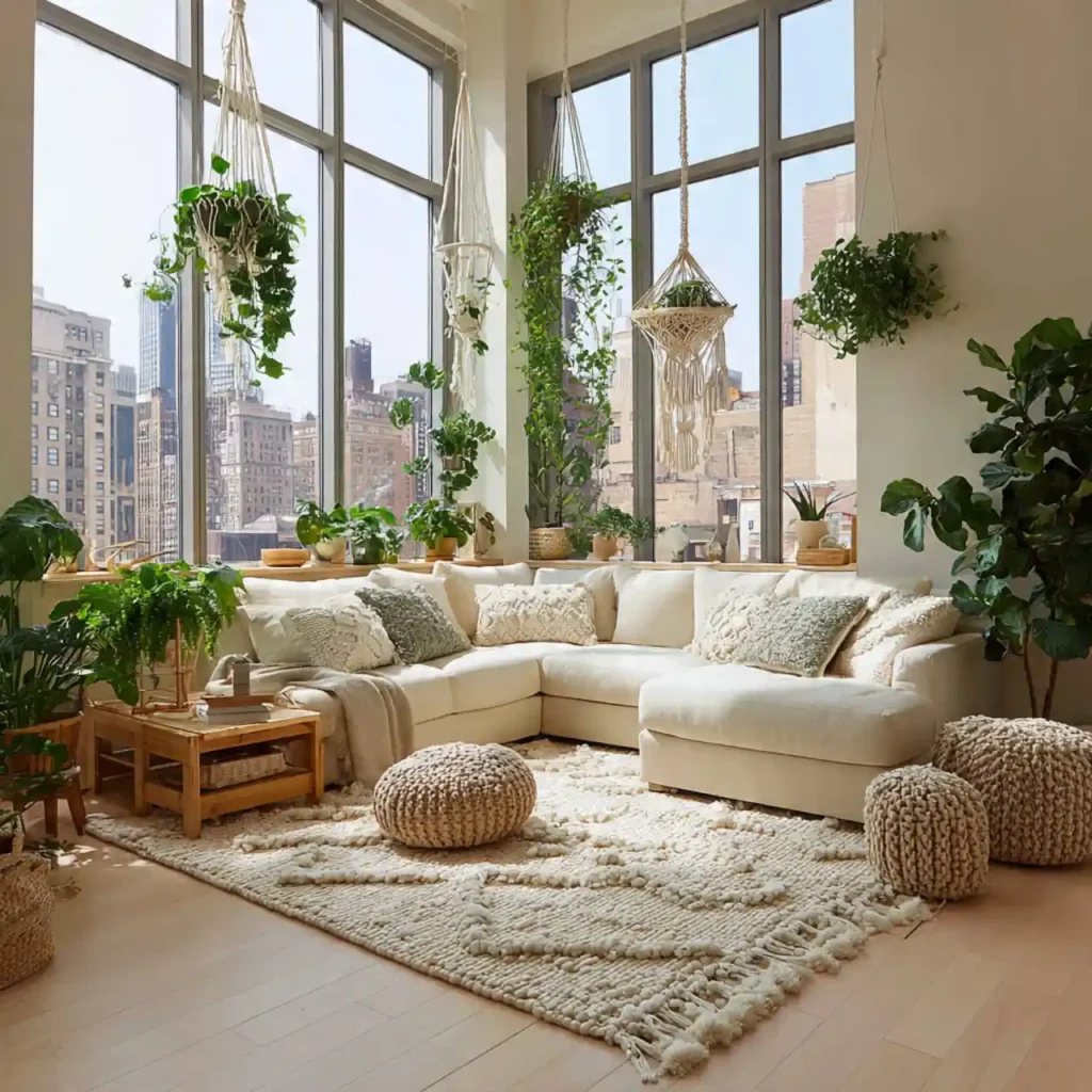 17 Botanical Sanctuary Living Room Idea