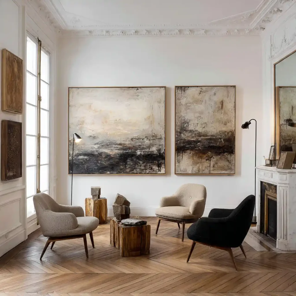 17-Parisian Apartment Interior Design Idea