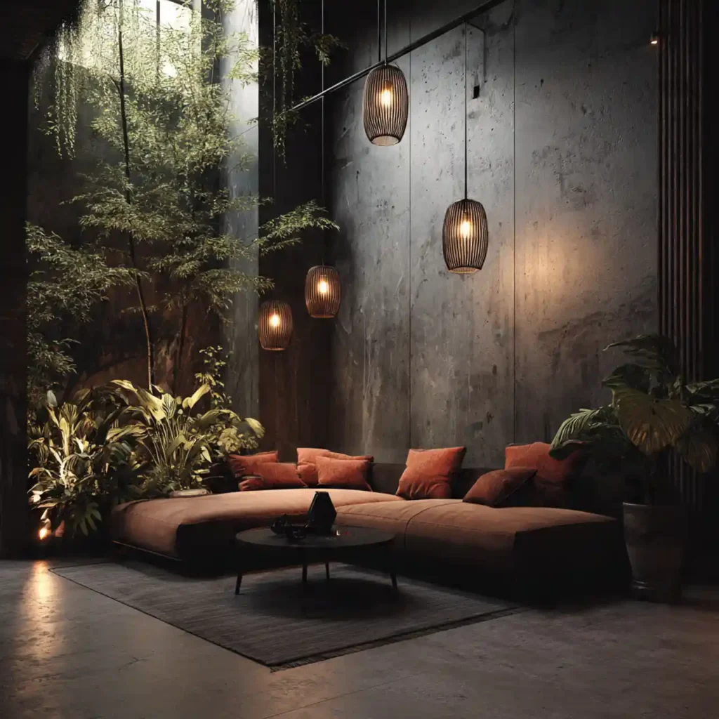 19 Botanical Sanctuary Living Room Idea
