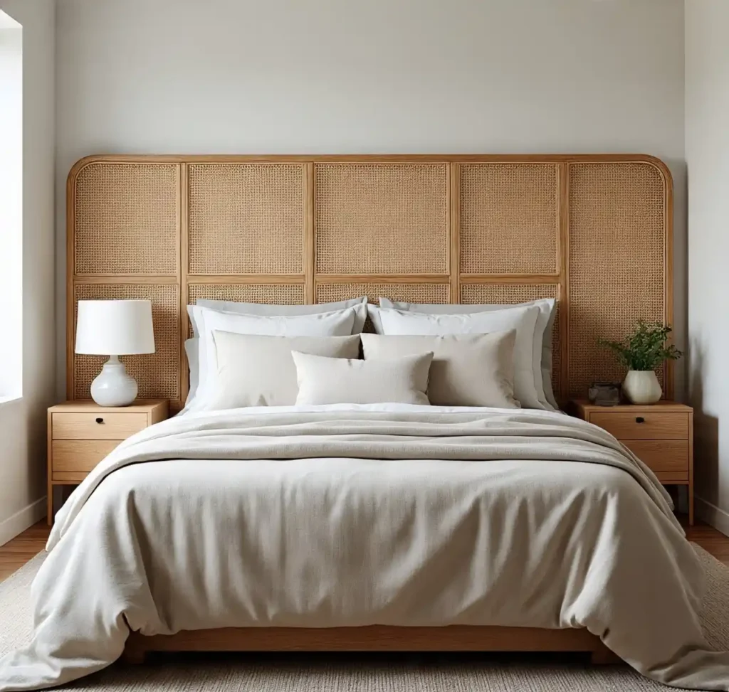 2-Modern Bedroom Ideas with Natural Material