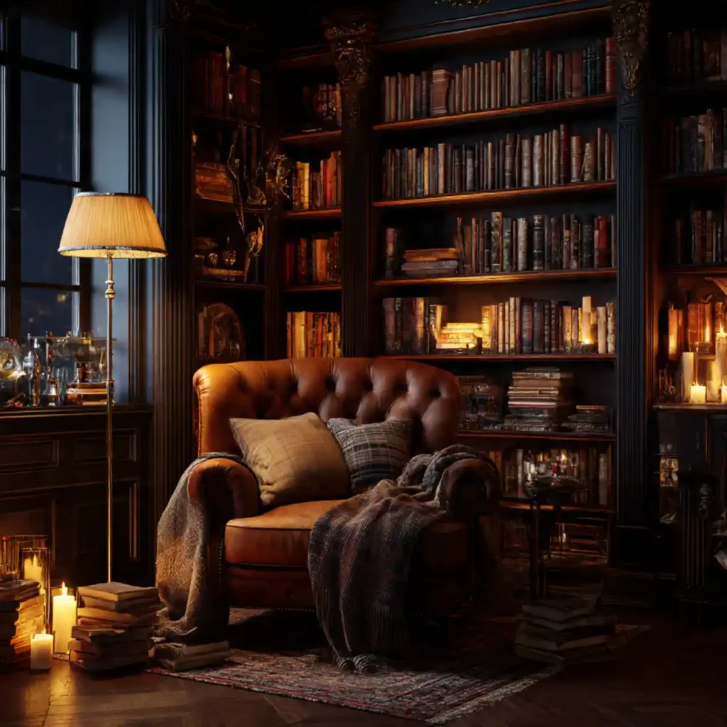 20 Dark Academia Home Interior Ideas for Artistic