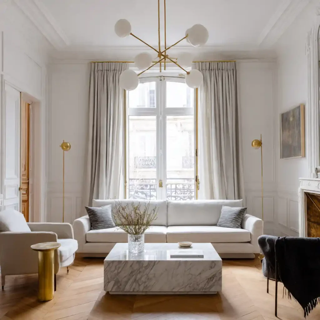 20-Parisian Apartment Interior Design Idea