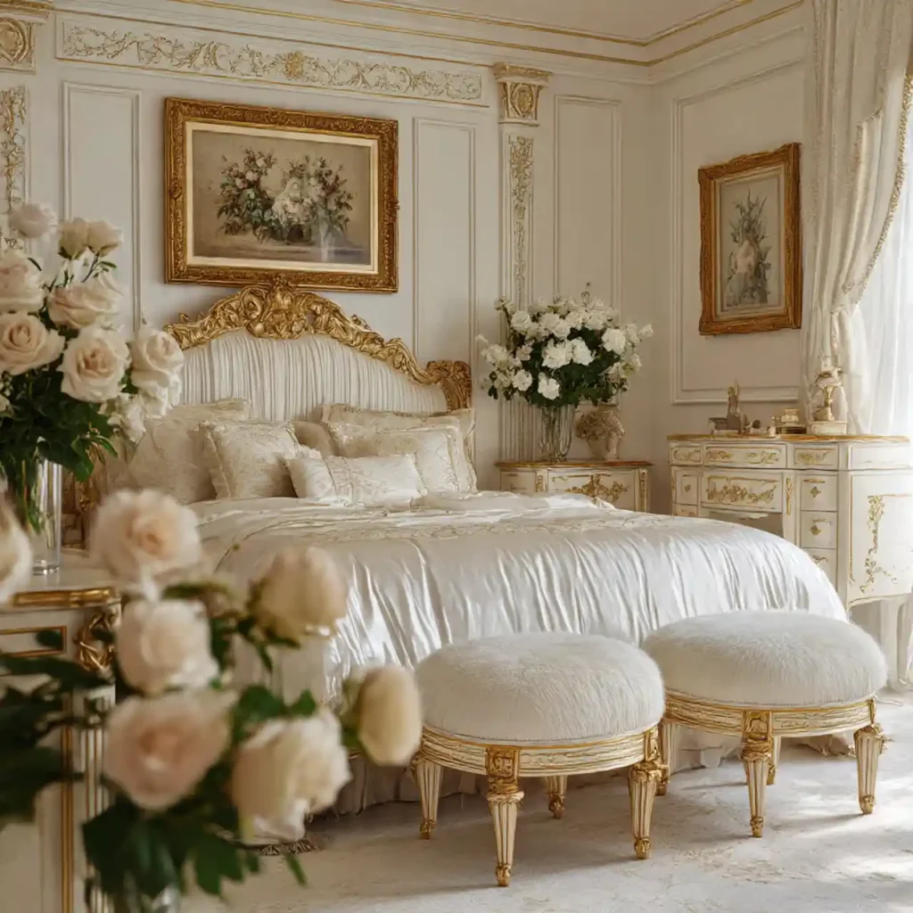 20 Vintage French Provincial Bedroom Idea
