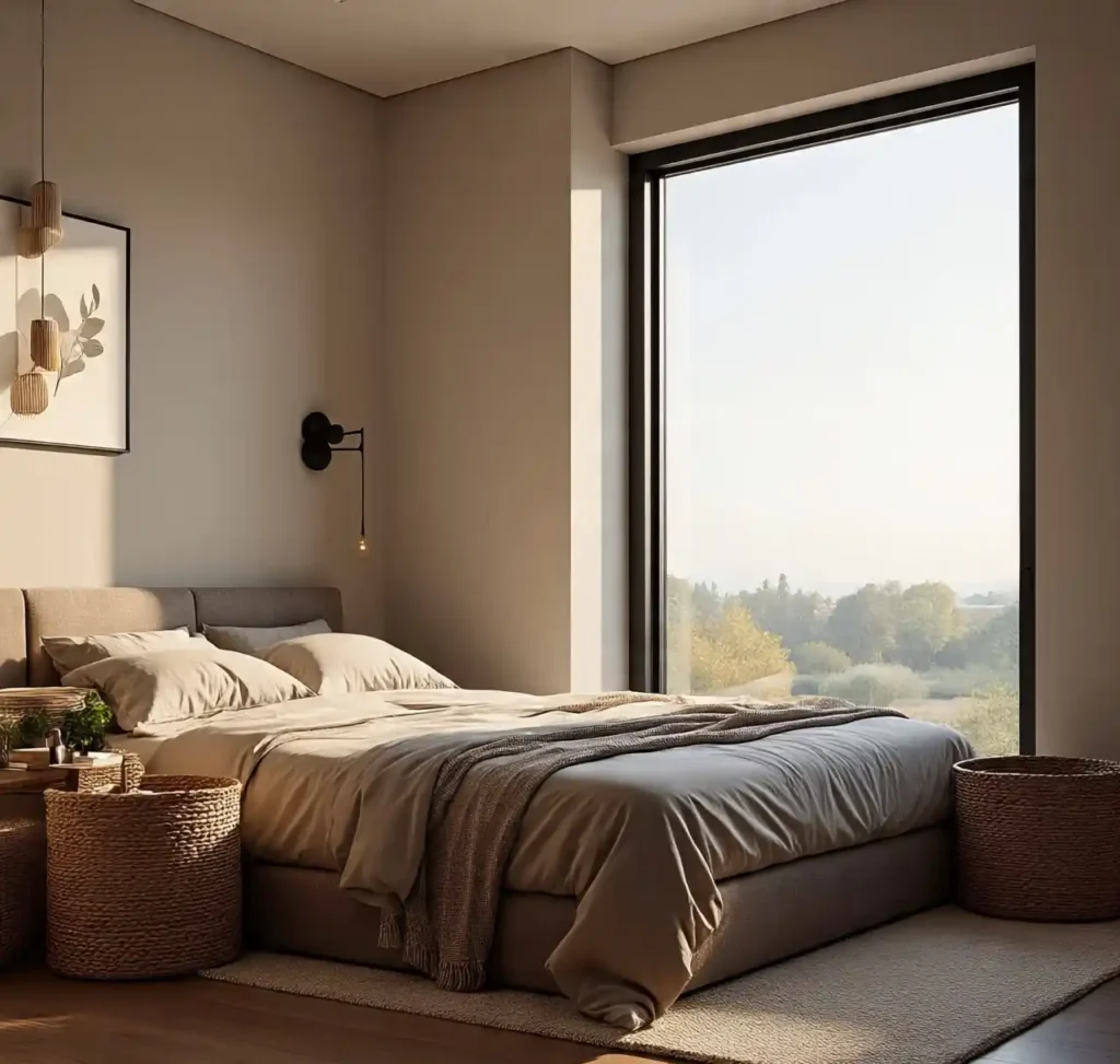 21-Modern Bedroom Ideas with Natural Material
